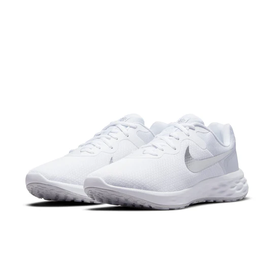 W NIKE REVOLUTION 6 NN WHITE